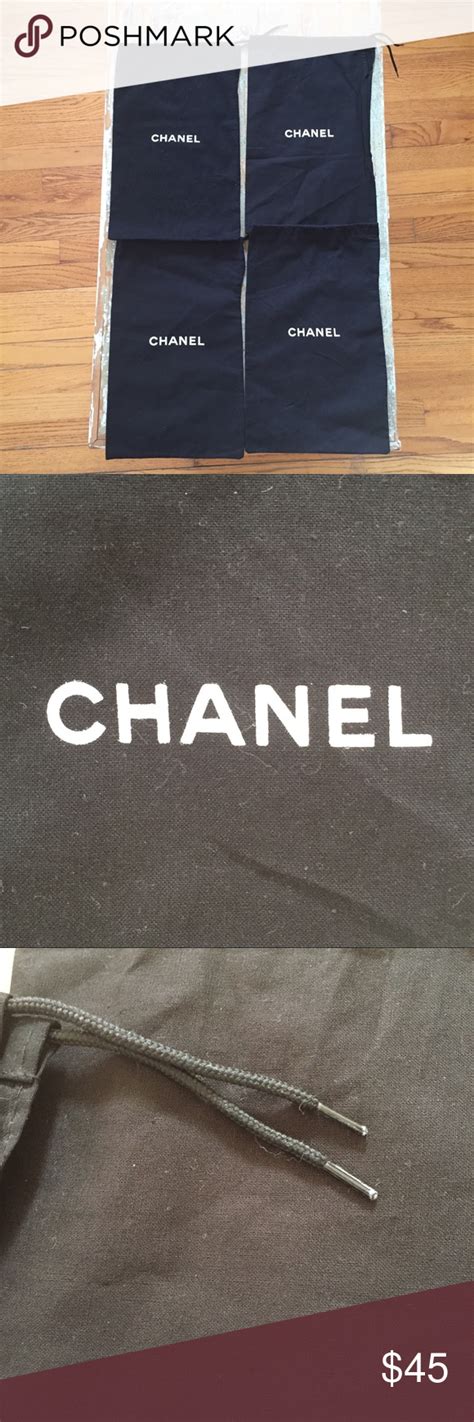 chanel dust bag real